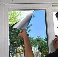 Film pour fenêtre Film miroir auto-adhésif Film de protection solaire  Intérieur ou